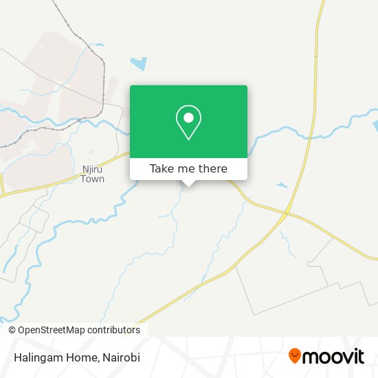 Halingam Home map