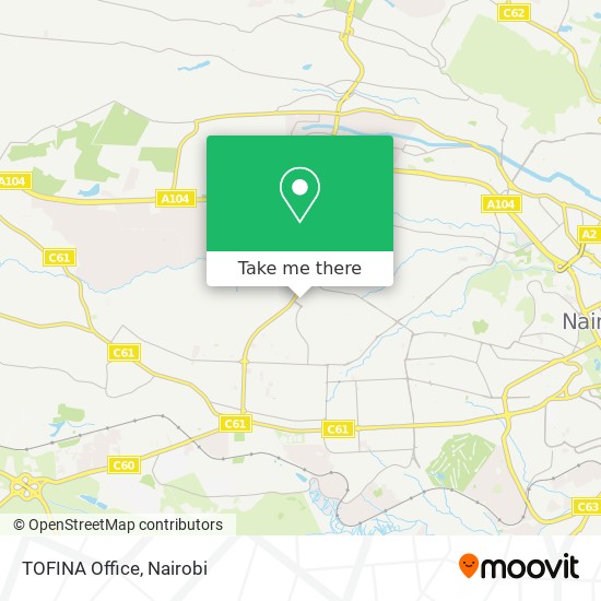 TOFINA Office map