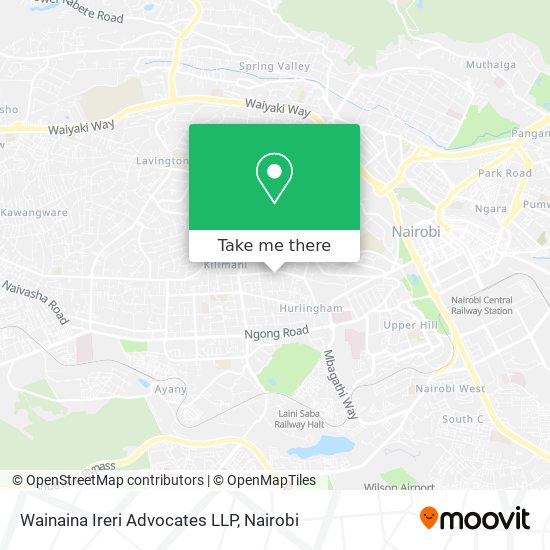 Wainaina Ireri Advocates LLP map