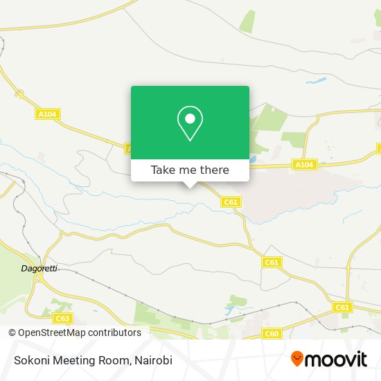 Sokoni Meeting Room map