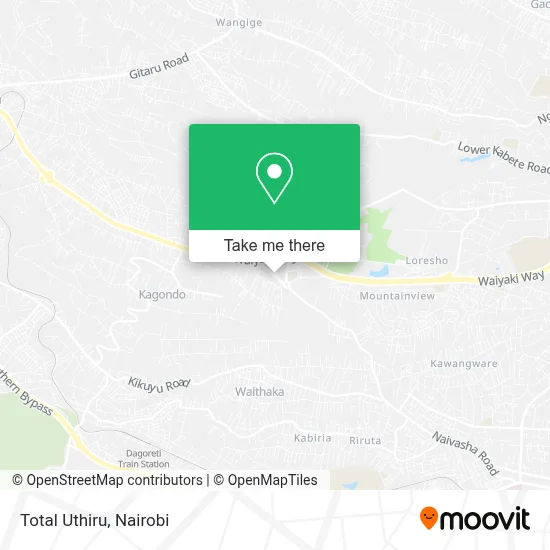 Total Uthiru map