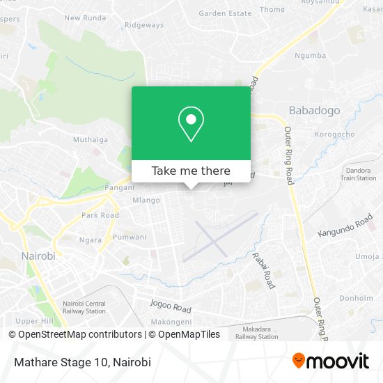 Mathare Stage 10 map