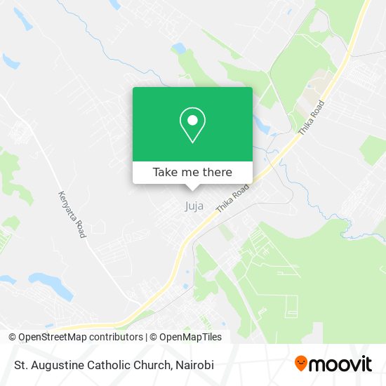St. Augustine Catholic Church map