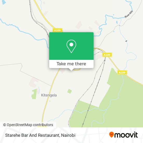 Starehe Bar And Restaurant map