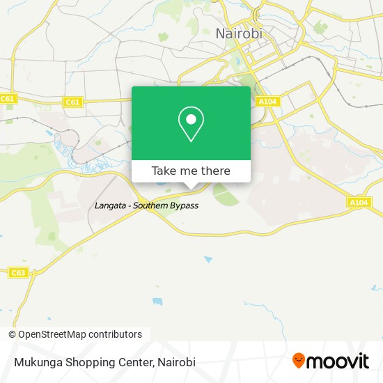 Mukunga Shopping Center map