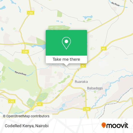 CodeRed Kenya map
