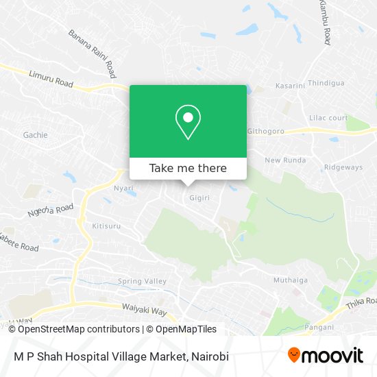 M P Shah Hospital Village Market map