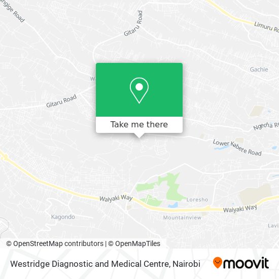 Westridge Diagnostic and Medical Centre map