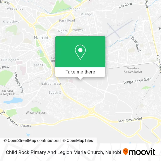 Child Rock Pimary And Legion Maria Church map