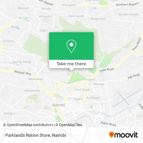 Parklands Ration Store map