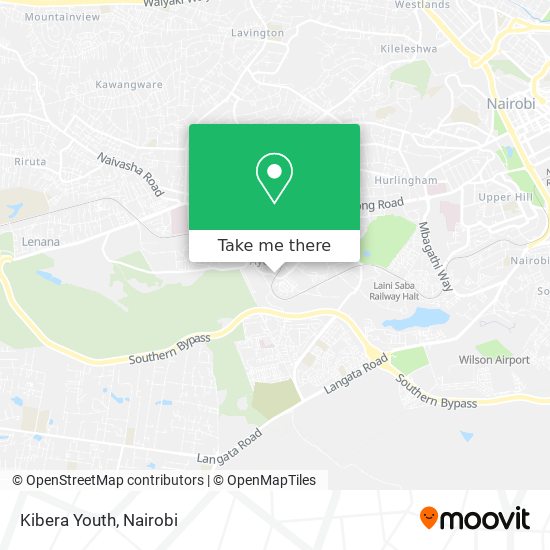Kibera Youth map