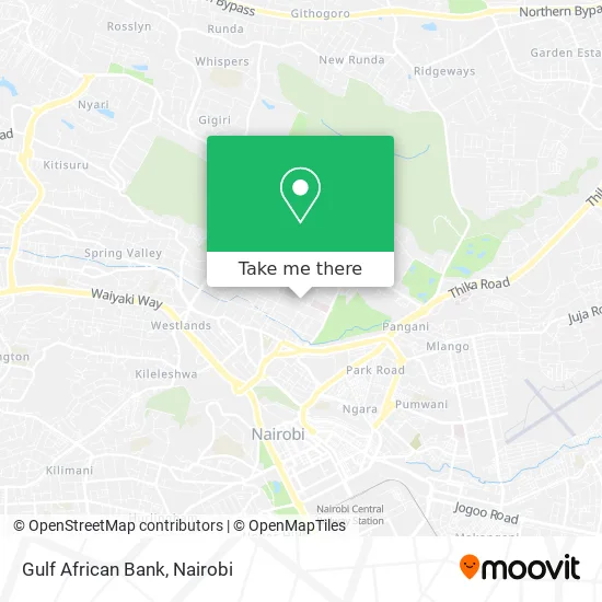 Gulf African Bank map