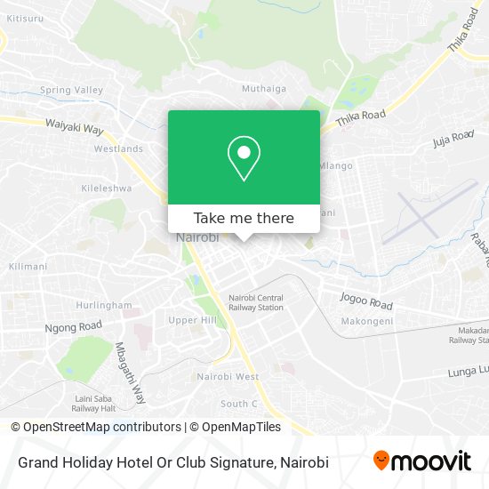 Grand Holiday Hotel Or Club Signature map