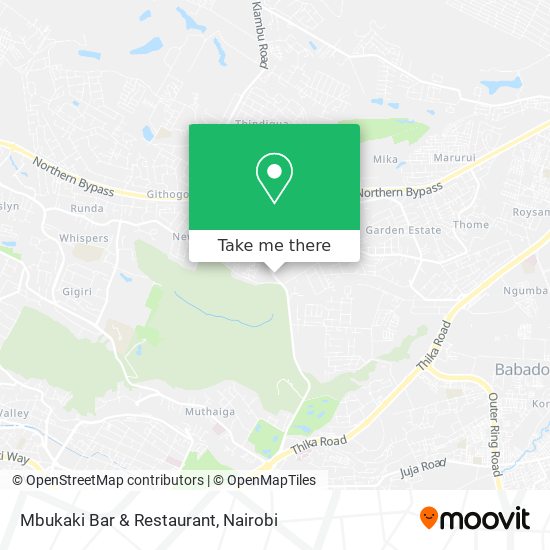 Mbukaki Bar & Restaurant map