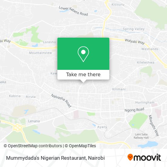 Mummydada's Nigerian Restaurant map