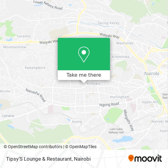 Tipsy’S Lounge & Restaurant map