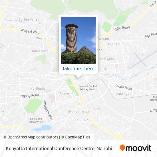 Kenyatta International Conference Centre map