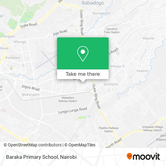 Baraka Primary School map