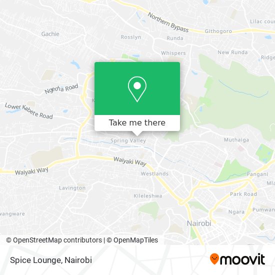 Spice Lounge map