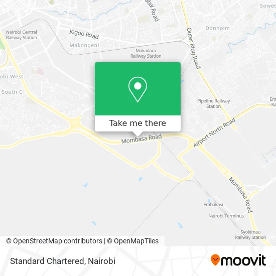 Standard Chartered map