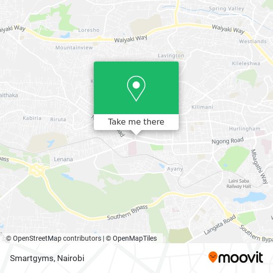 Smartgyms map