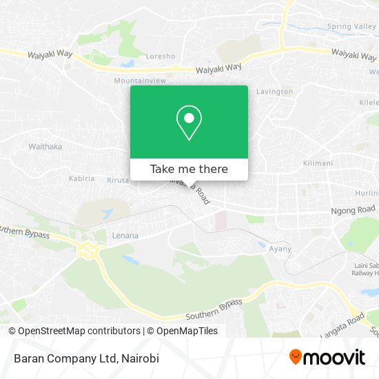 Baran Company Ltd map