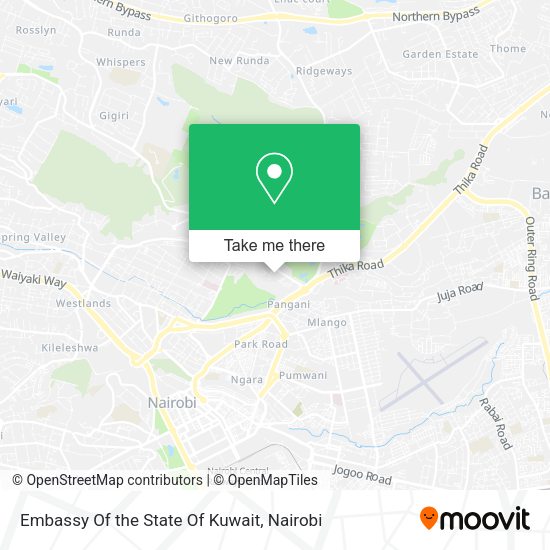 Embassy Of the State Of Kuwait map