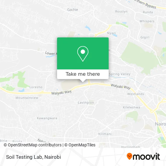 Soil Testing Lab map