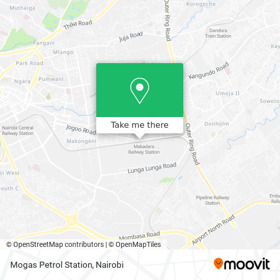 Mogas Petrol Station map