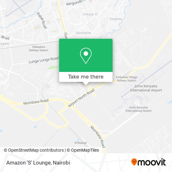 Amazon 'S' Lounge map