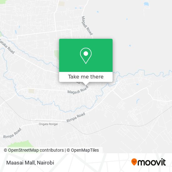 Maasai Mall map