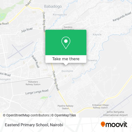 Eastend Primary School map