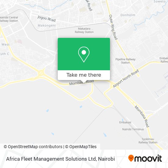 Africa Fleet Management Solutions Ltd map