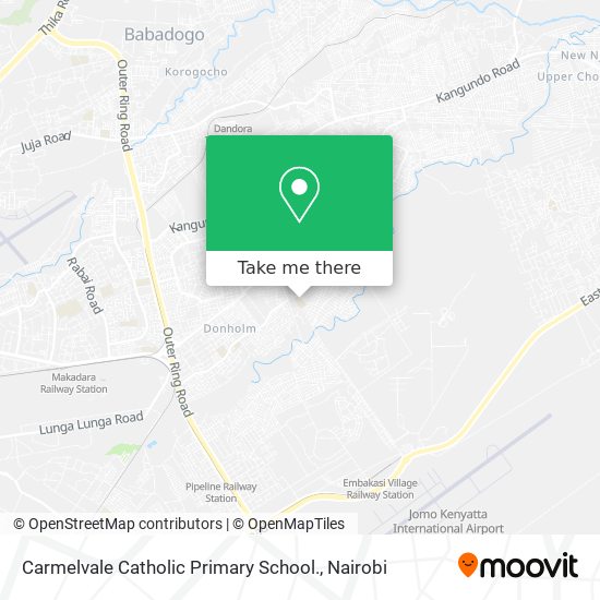Carmelvale Catholic Primary School. map