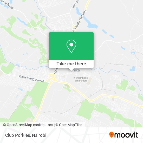 Club Porkies map