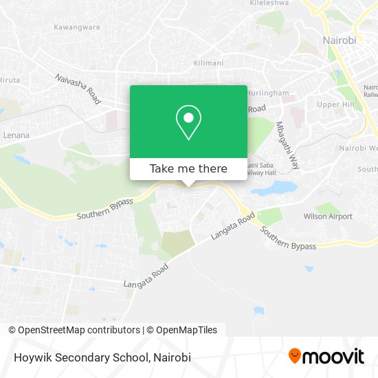 Hoywik Secondary School map