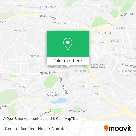 General Accident House map