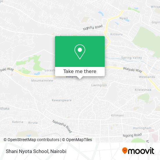 Shani Nyota School map