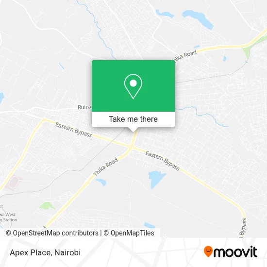 Apex Place map