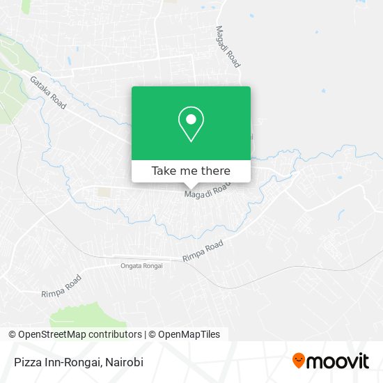 Pizza Inn-Rongai map