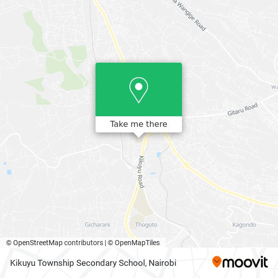 Kikuyu Township Secondary School map