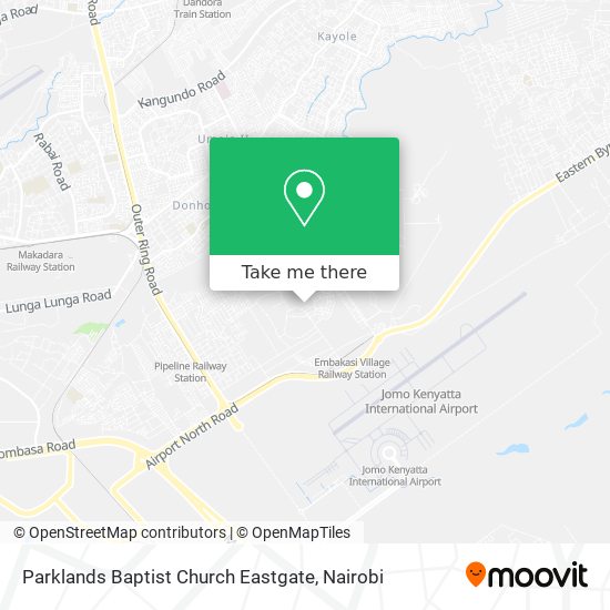 Parklands Baptist Church Eastgate map