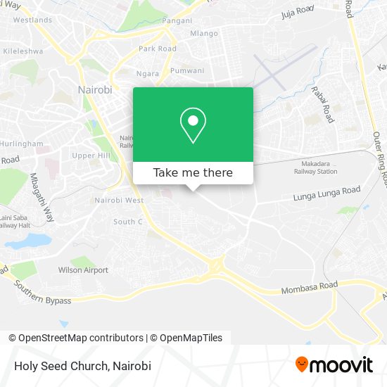 Holy Seed Church map