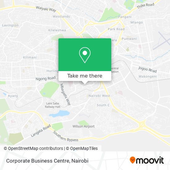 Corporate Business Centre map