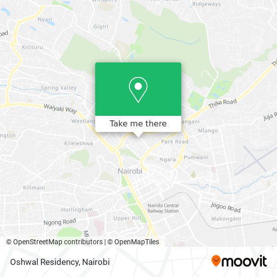 Oshwal Residency map