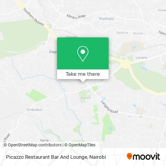 Picazzo Restaurant Bar And Lounge map