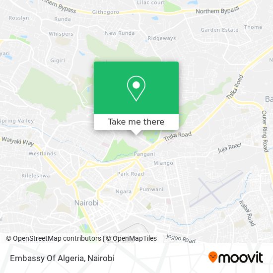 Embassy Of Algeria map