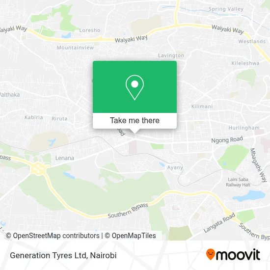 Generation Tyres Ltd map
