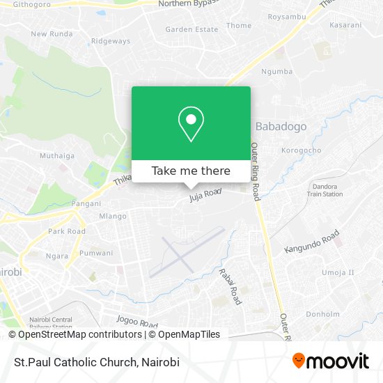 St.Paul Catholic Church map
