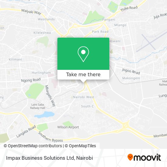 Impax Business Solutions Ltd map
